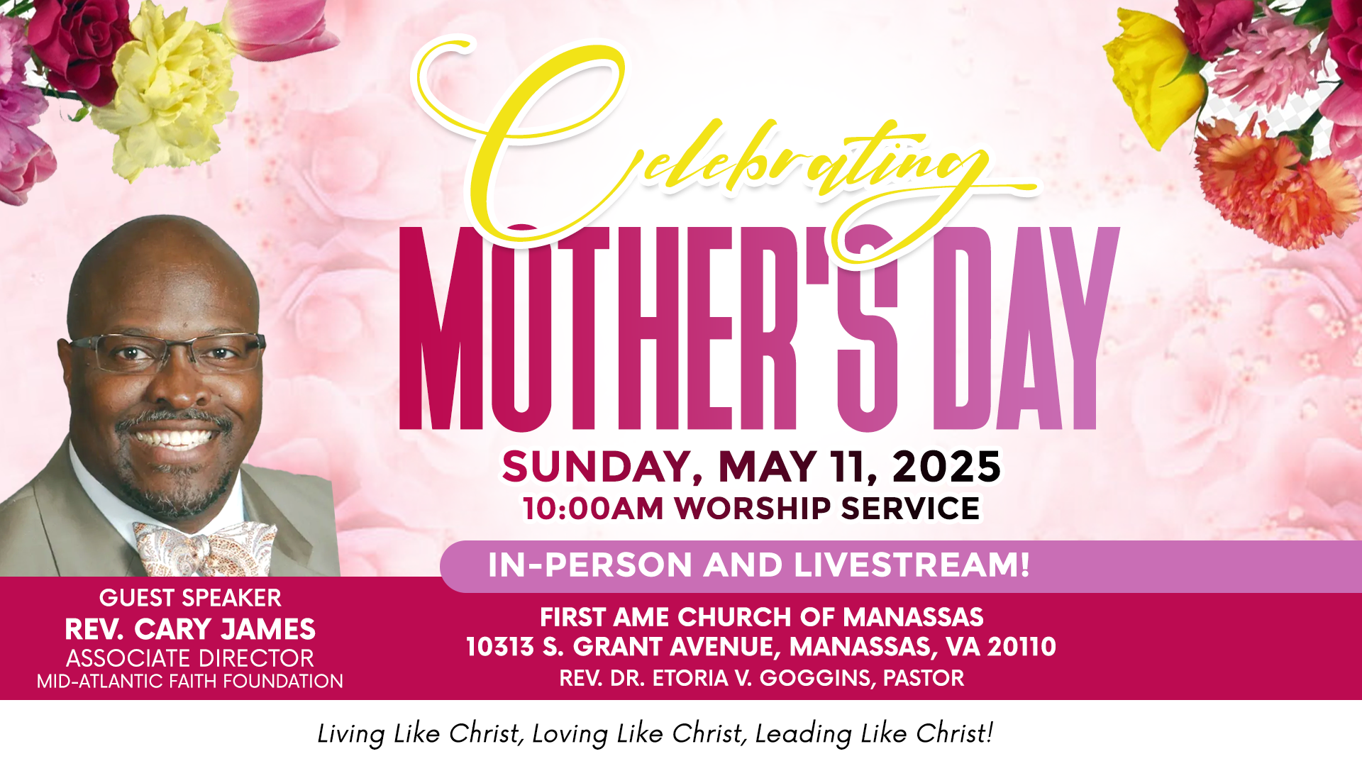 Celebrating Mother's Day at FAME Church of Manassas