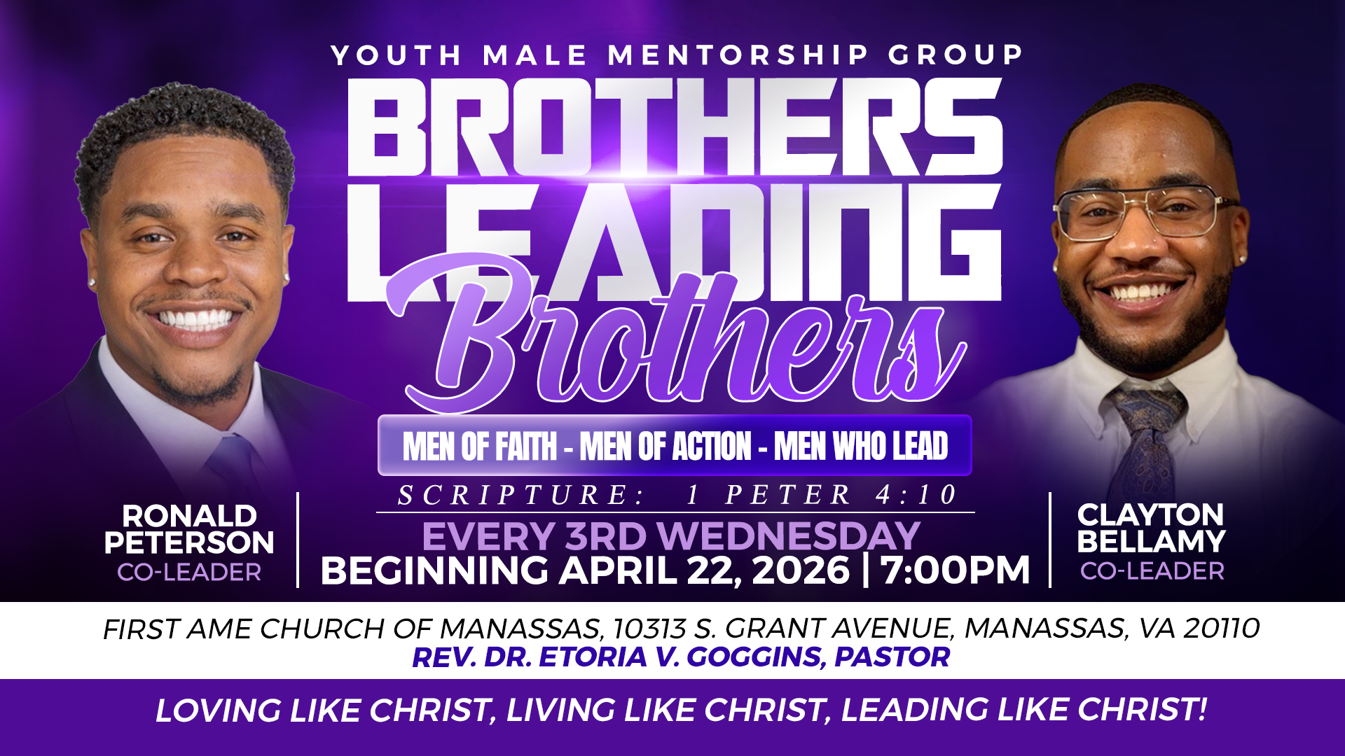 Brothers Leading Brothers event