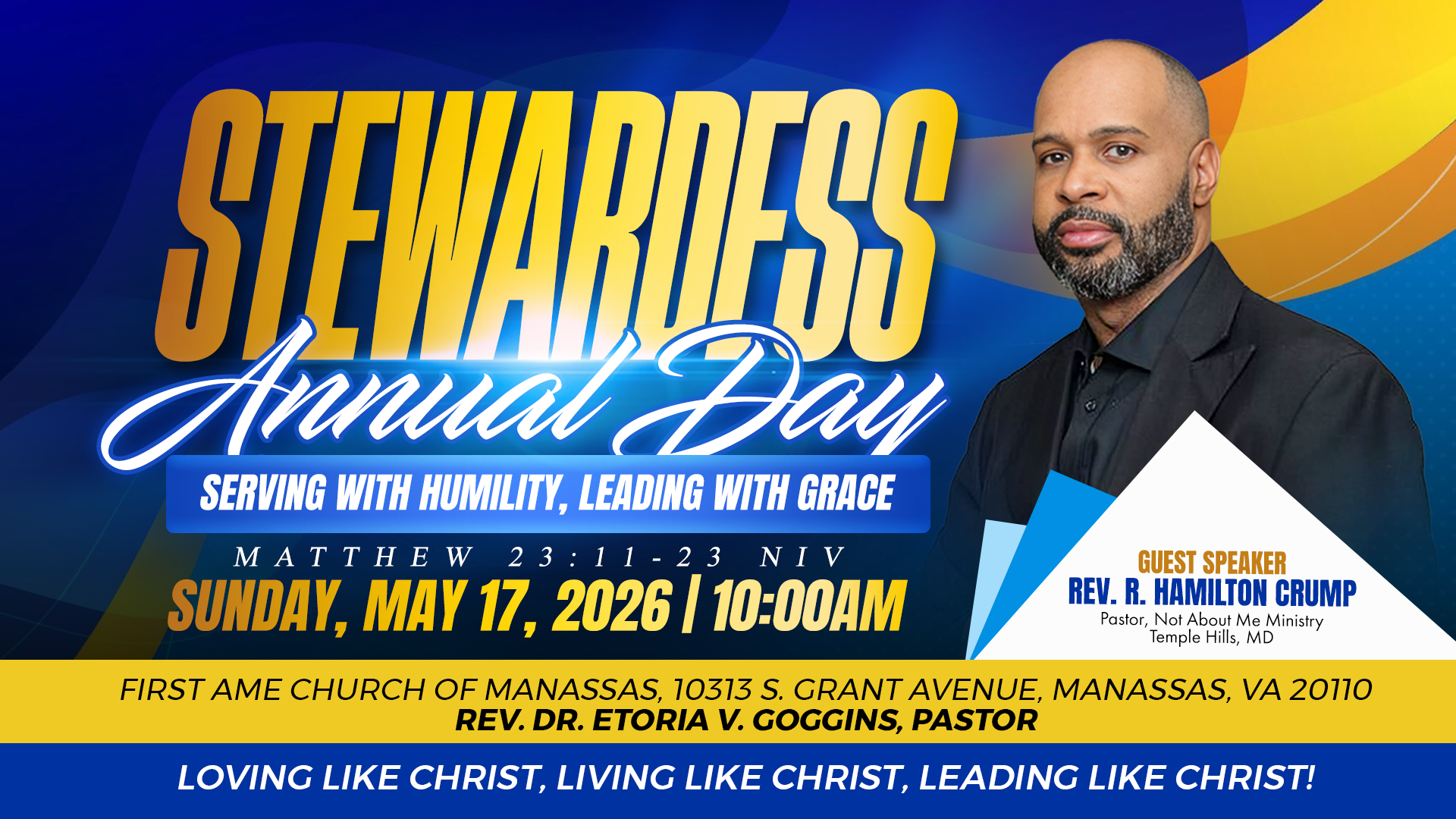 Stewardess Annual Day, May 17, 2026