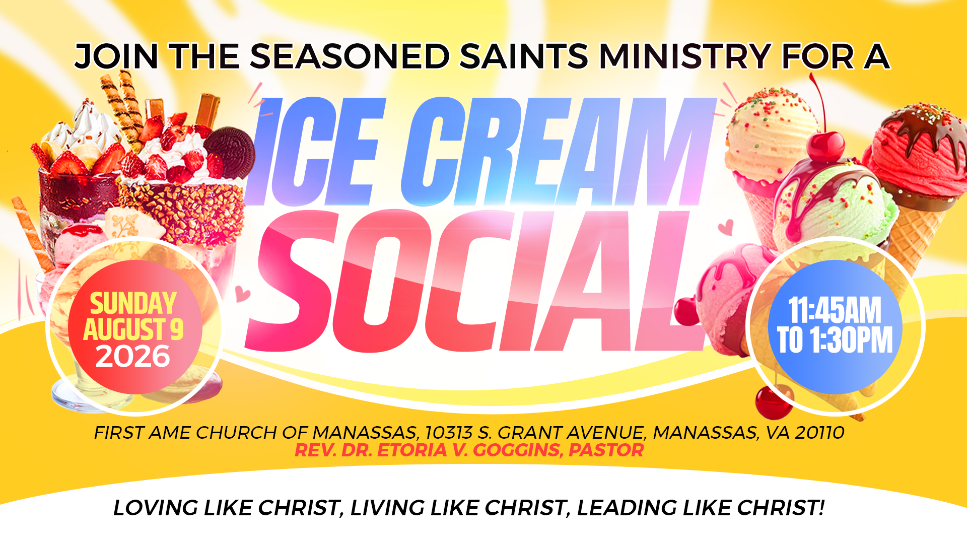 Ice cream social