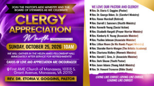 clergy appreciation month